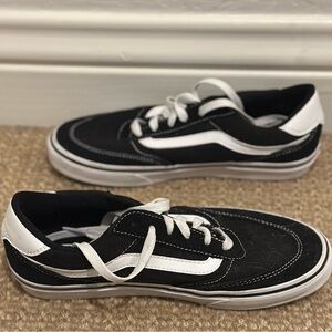 Vans Black and White Women's Shoes